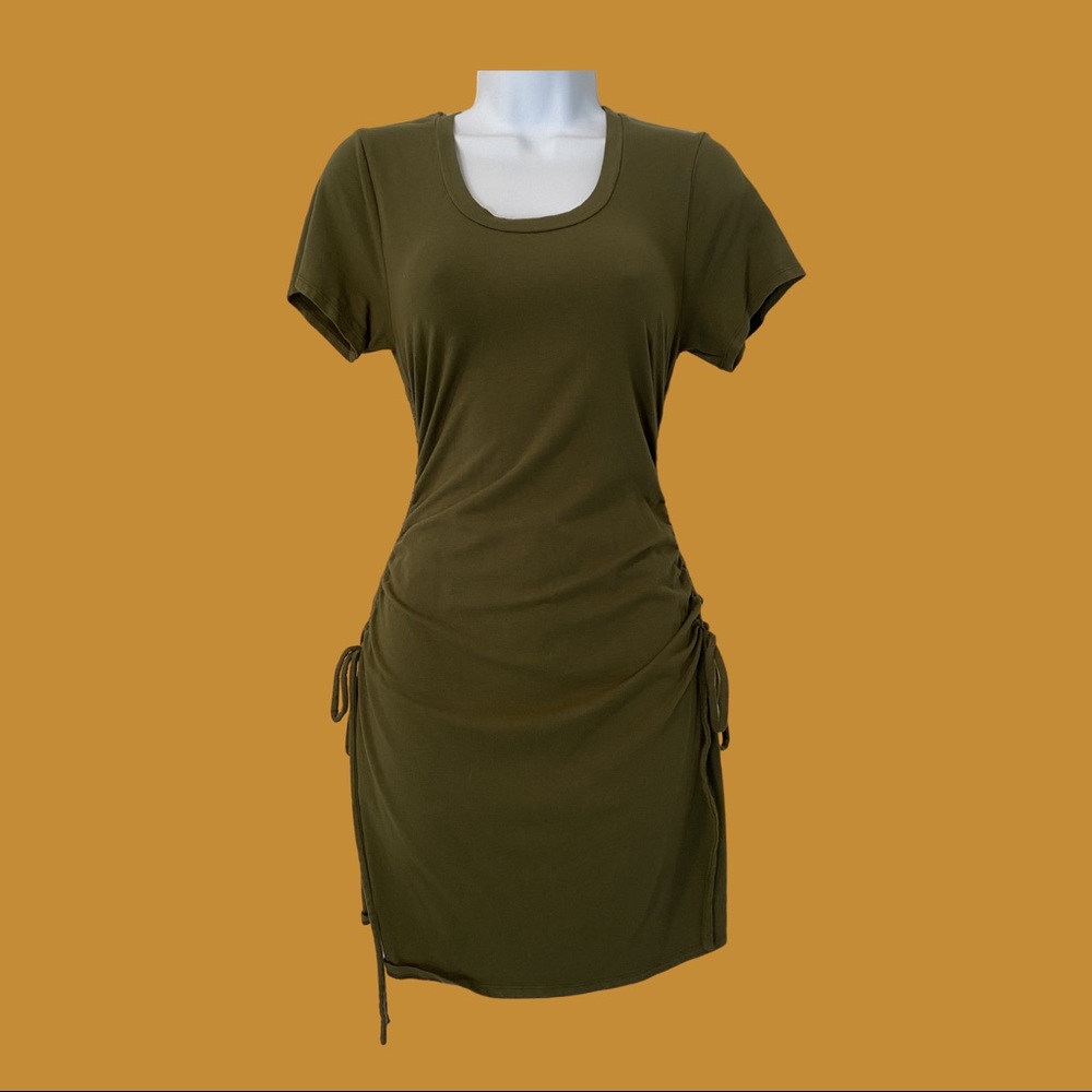 🤎2 for $85🤎 Bobi Draped Modal Jersey Ruched mini